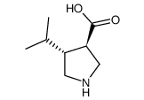(3R,4R)-4-異丙基吡咯烷-3-羧酸