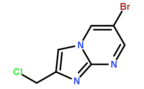 6-溴-2-(氯甲基)咪唑并[1,2-A]嘧啶