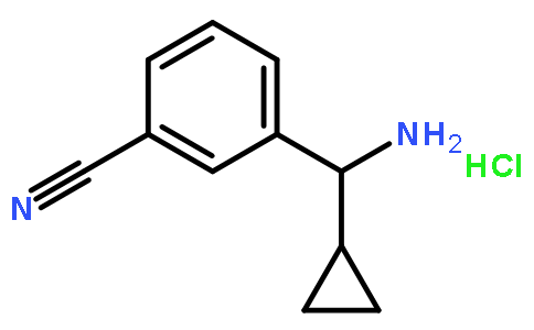 3-((1S)氨基环丙基甲基)苯甲腈盐酸盐