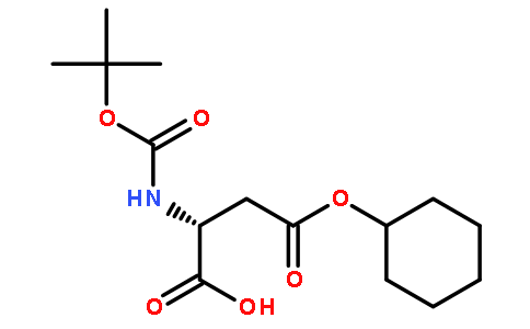 叔丁氧羰酰基D-天冬氨酸Β-环己酯