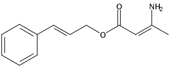 Cinnamyl 3-aminobut-2-enoate