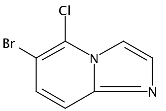 6-溴-5-氯-咪唑并[1,2-a]吡啶