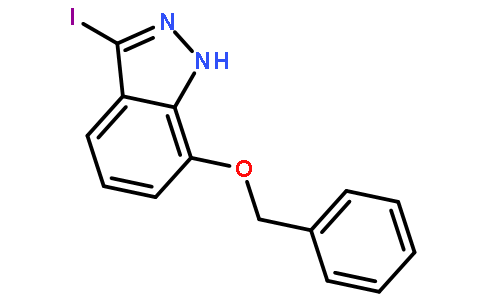 3-碘-7-(苯基甲氧基)-1H-吲唑