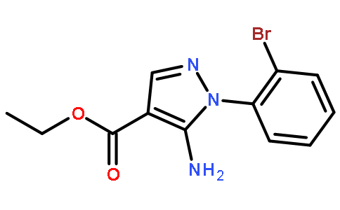 5-氨基-1-（2-溴苯基）-1H-吡唑-4-羧酸乙酯
