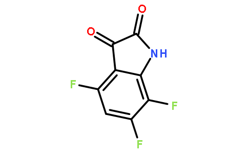 4,6,7-三氟吲哚啉-2,3-二酮