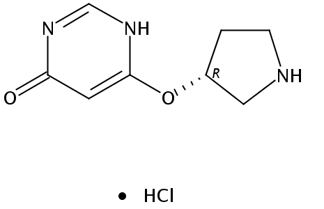 (R)-6-(Pyrrolidin-3-yloxy)pyrimidin-4-ol hydrochloride