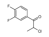 2-Chloro-1-(3,4-difluorophenyl)-1-propanone