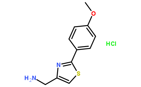 (2-(4-甲氧基苯基)噻唑-4-基)甲胺盐酸盐