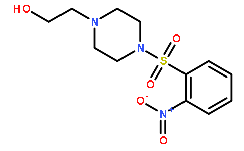 2-[4-(2-硝基苯磺酰基)哌嗪-1-基]乙醇