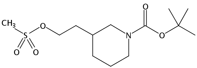 tert-Butyl 3-(2-((methylsulfonyl)oxy)ethyl)piperidine-1-carboxylate