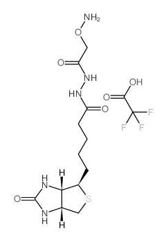 ARP  [N-(Aminooxyacetyl)-N'-(D-biotinoyl) hydrazine, trifluoroacetic acid salt]