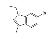 1H-吲唑, 6-溴-1-乙基-3-甲基-