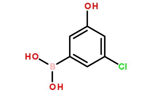 3-氯-5-羥基苯硼酸