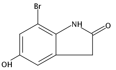 7-Bromo-5-hydroxy-1,3-dihydro-2H-indol-2-one