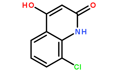 2(1H)-喹啉酮,  8-氯-4-羟基-