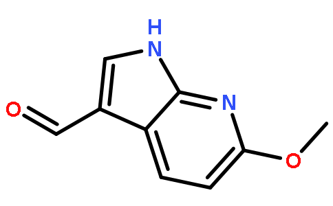 6-甲氧基-1H-吡咯并[2,3-b]吡啶-3-羧醛