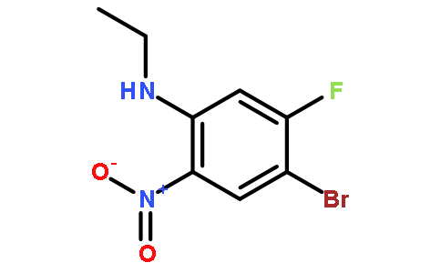4-溴-N-乙基-5-氟-2-硝基苯胺