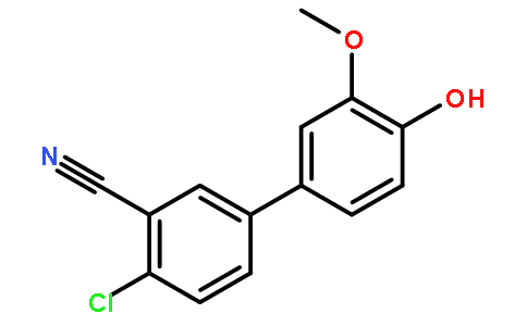 4-氯-4-羟基-3-甲氧基-[1,1-联苯]-3-甲腈