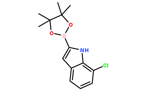 7-氯吲哚-2-硼酸频那醇酯