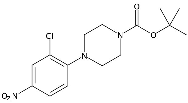 tert-butyl 4-(2-chloro-4-nitrophenyl)piperazine-1-carboxylate
