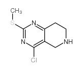 4-氯-5,6,7,8-四氢-2-(甲硫基)吡啶并[4,3-d]嘧啶