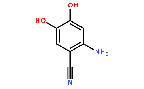 苯甲腈,  2-氨基-4,5-二羟基- (9CI)