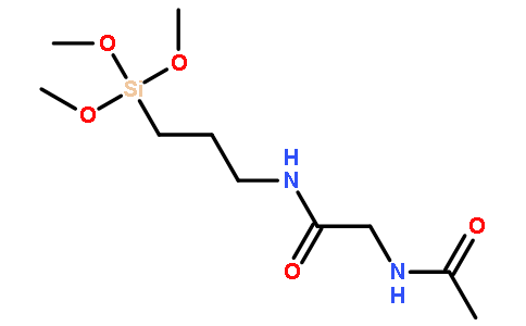 氮-(乙酰甘氨酰)-3-氨基丙基三甲氧基硅烷