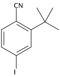 2-tert-butyl-4-iodobenzonitrile