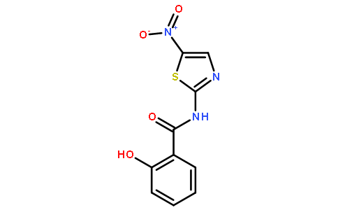 2-羟基-n-(5-硝基噻唑-2-基)苯甲酰胺
