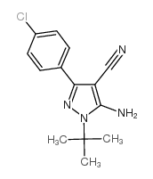 5-氨基-1-(叔丁基)-3-(4-氯苯基)-1H-吡唑-4-甲腈