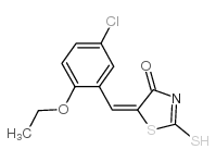 (5E)-5-(5-氯-2-乙氧基亚苄基)-2-疏基-1,3-噻唑-4(5H)-酮