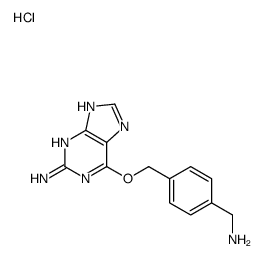 6-[[4-(aminomethyl)phenyl]methoxy]-7H-purin-2-amine,hydrochloride