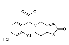 methyl 2-(2-chlorophenyl)-2-(2-oxo-4,6,7,7a-tetrahydrothieno[3,2-c]pyridin-5-yl)acetate,hydrochloride