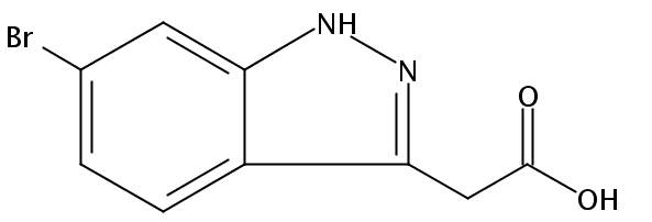 (6-溴-1H-吲唑-3-基)乙酸