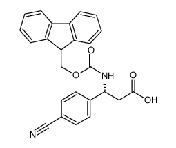 FMOC-(R)-3-氨基-3-(4-苯腈基)丙酸