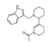 1-[5-[1-(1H-indol-3-ylmethyl)piperidin-2-yl]-3,4-dihydro-2H-pyridin-1-yl]ethanone