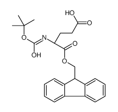 (4S)-5-(9H-fluoren-9-ylmethoxy)-4-[(2-methylpropan-2-yl)oxycarbonylamino]-5-oxopentanoic acid