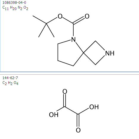 tert-Butyl 2,5-diazaspiro[3.4]octane-5-carboxylate hemioxalate