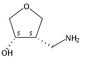 (3R,4R)-rel-4-(Aminomethyl)tetrahydrofuran-3-ol