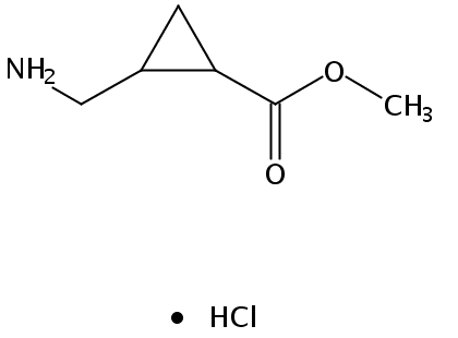 Methyl 2-(aminomethyl)cyclopropanecarboxylate hydrochloride