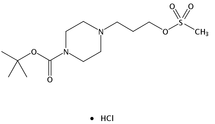 tert-buty4-（3-（methansulfonyloxy）propyl）piperazine-1-car