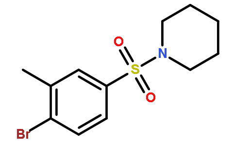 2-溴-5-（piperidinosulfonyl）甲苯