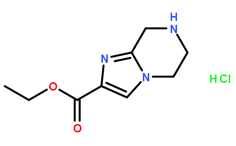 吡嗪并咪唑-2-羧酸乙酯盐酸盐