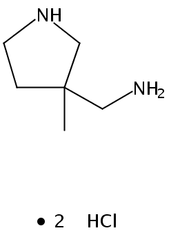 (3-Methylpyrrolidin-3-yl)methanamine dihydrochloride