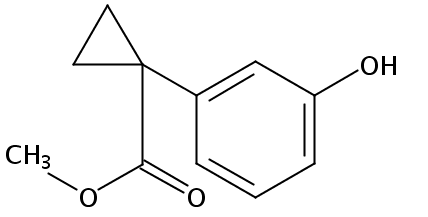 1-(3-羟基苯基)环丙烷-1-羧酸甲酯
