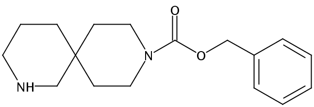 Benzyl 2,9-diazaspiro[5.5]undecane-9-carboxylate