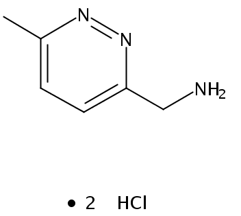 (6-Methylpyridazin-3-yl)methanamine dihydrochloride