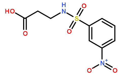 3-(3-硝基苯基磺酰胺)丙酸