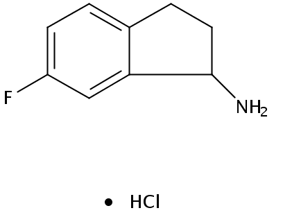 6-Fluoro-2,3-dihydro-1H-inden-1-amine hydrochloride