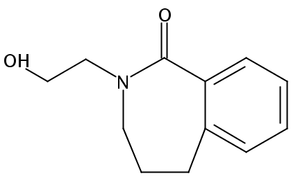 2-(2-hydroxyethyl)-4,5-dihydro-3H-2-benzazepin-1-one